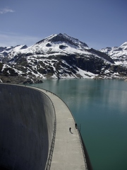 Barrage d'Emosson et la Pointe de Finive