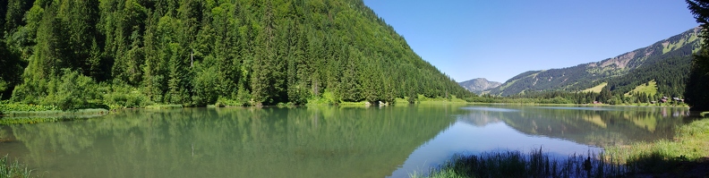 Lac des Plagnes (pano)
