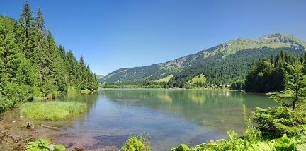 Lac des Plagnes (pano)