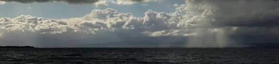 Lac Léman depuis Evian (pano)